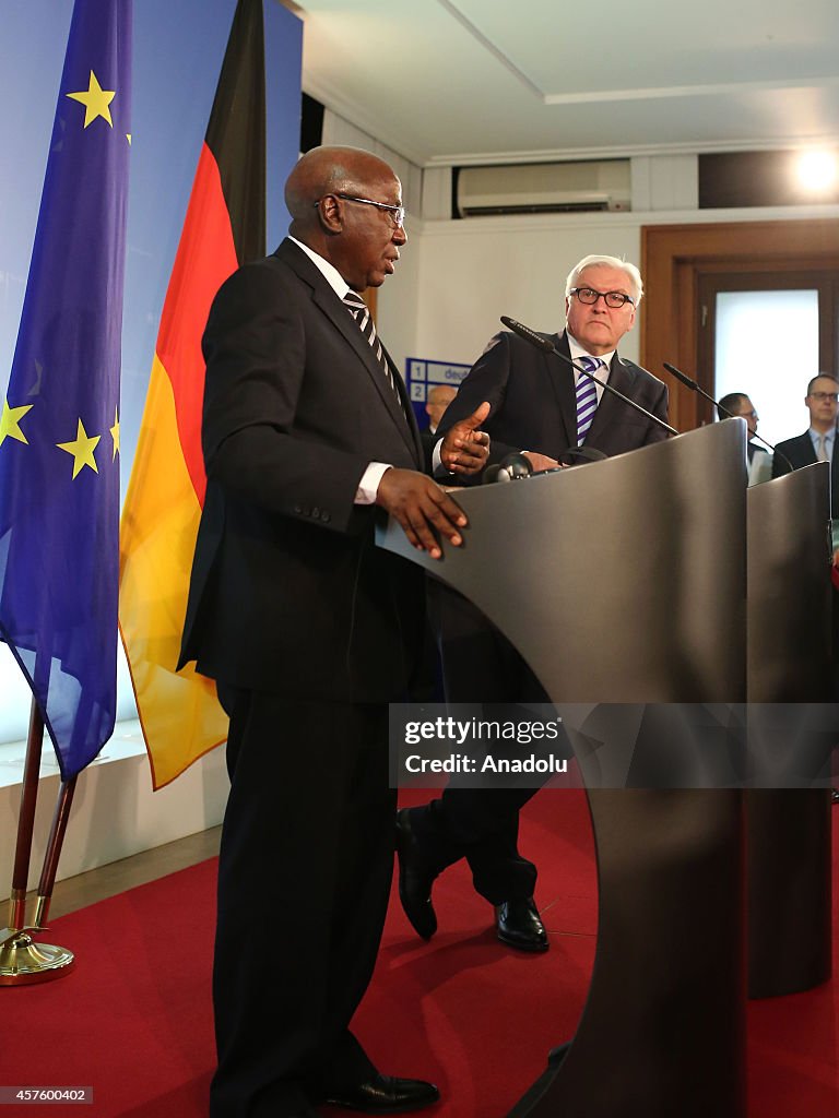 German FM Steinmeier - Nigeria's FM Aminu Wali