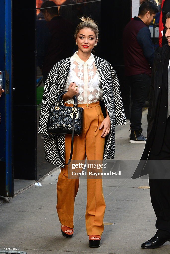 Celebrity Sightings In New York City - October 21, 2014