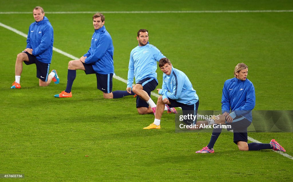 FC Zenit - Training & Press Conference