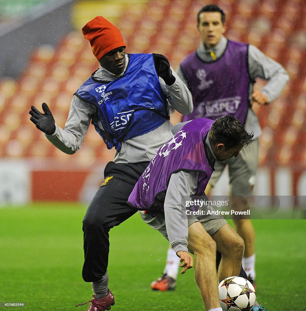 Liverpool Training and Press Conference