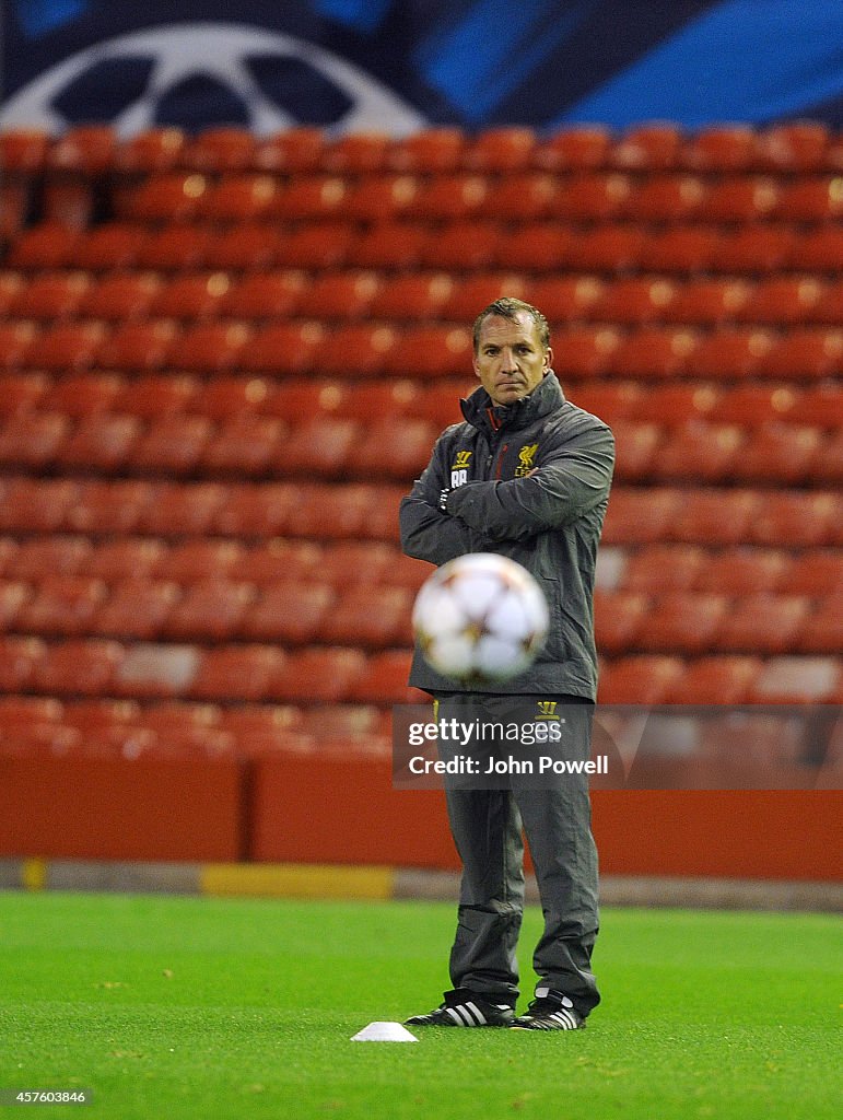 Liverpool Training and Press Conference