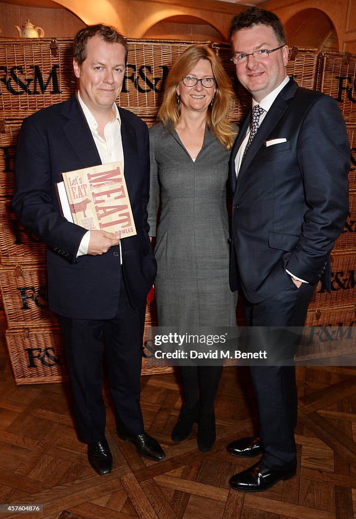 Tom Parker Bowles Launches New Book "Let's Eat Meat" At Fortnum & Mason's Diamond Jubilee Tea Salon