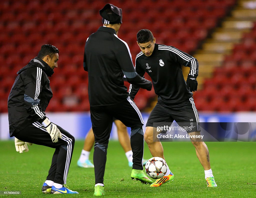 Real Madrid CF Training and Press Conference