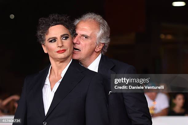 Leandro Amato and Marco Risi attend the 'Tre Tocchi' Red Carpet during the 9th Rome Film Festival on October 21, 2014 in Rome, Italy.