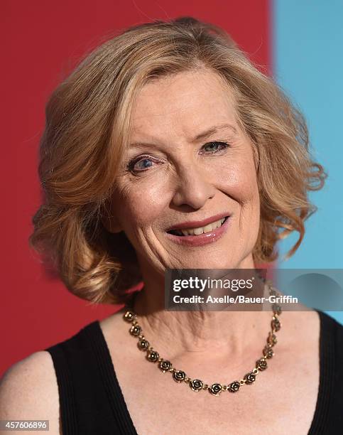 Actress Frances Conroy arrives at the Los Angeles premiere of 'American Horror Story: Freak Show' at TCL Chinese Theatre IMAX on October 5, 2014 in...