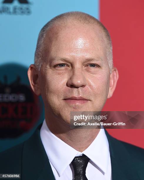 Director/producer Ryan Murphy arrives at the Los Angeles premiere of 'American Horror Story: Freak Show' at TCL Chinese Theatre IMAX on October 5,...