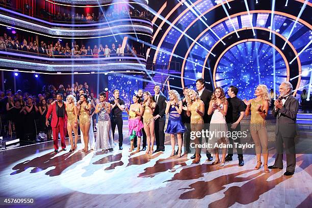 Episode 1906" - International superstar Pitbull returned to the ballroom and for the first time joined Julianne Hough, Carrie Ann Inaba and Bruno...