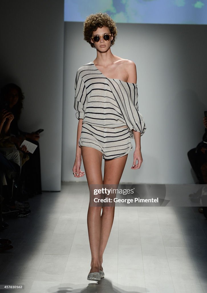 World MasterCard Fashion Week Spring 2015 Collections In Toronto - Elan & Castor - Presentation