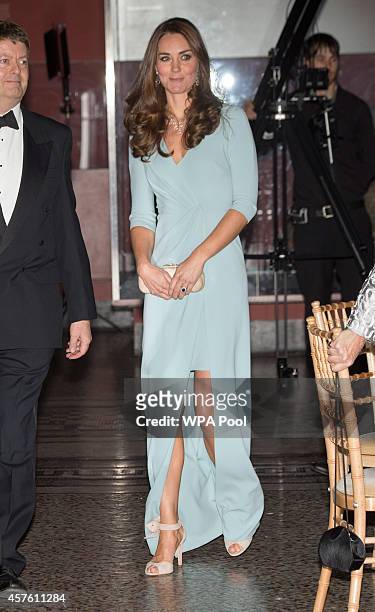 Patron of The Natural History Museum, Catherine, Duchess of Cambridge arrives at the Natural History Museum to attend the Wildlife Photographer of...