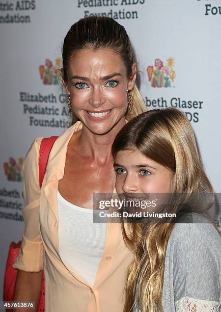 Actress Denise Richards and daughter Sam Sheen attend the Elizabeth Glaser Pediatric AIDS Foundation's 25th Annual "A Time for Heroes" celebration at...