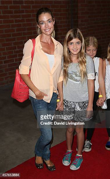Actress Denise Richards and daughter Sam Sheen attend the Elizabeth Glaser Pediatric AIDS Foundation's 25th Annual "A Time for Heroes" celebration at...