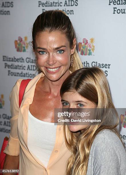 Actress Denise Richards and daughter Sam Sheen attend the Elizabeth Glaser Pediatric AIDS Foundation's 25th Annual "A Time for Heroes" celebration at...