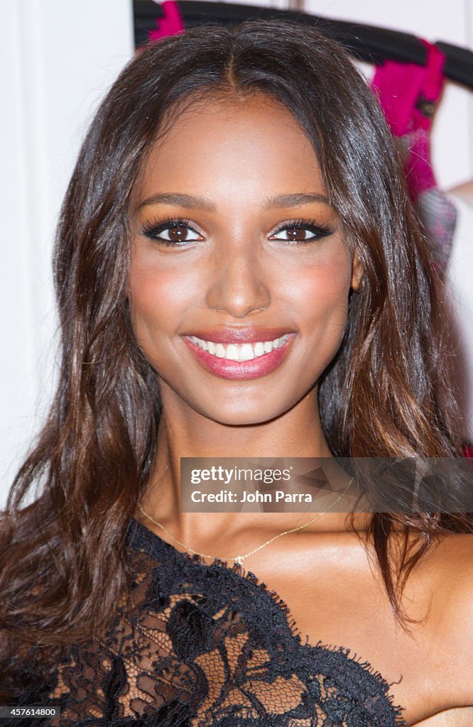 Victoria's Secret Angel Jasmine Tookes Launches The New Scandalous Fragrance And Bra Collection