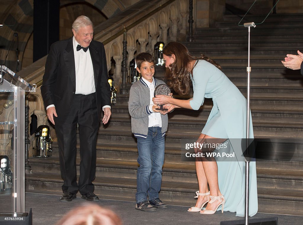 The Duchess Of Cambridge Attends The Wildlife Photographer of The Year 2014 Awards