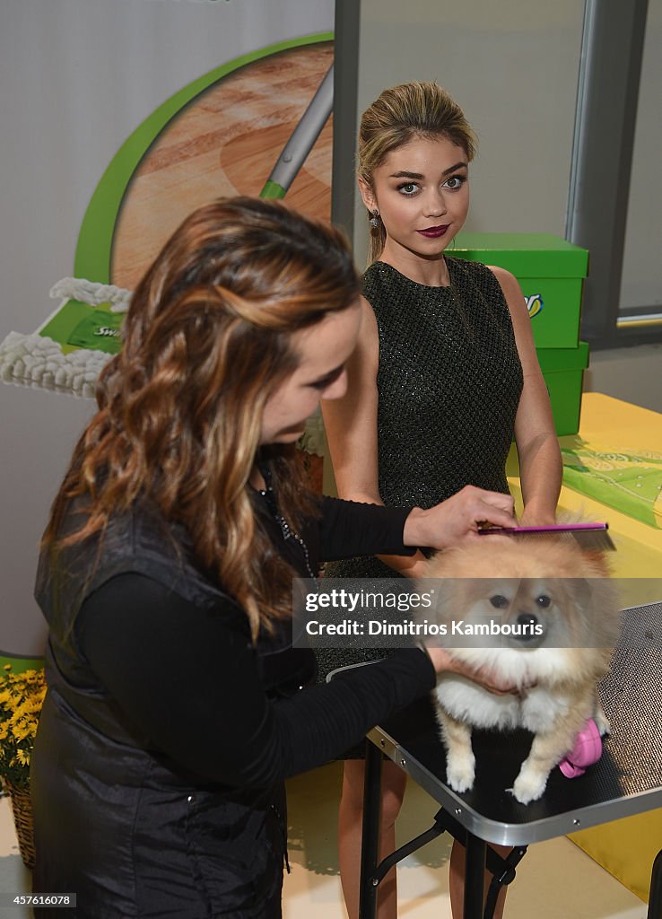 ASPCA Event Hosted By Sarah Hyland And Her Dog Barkley Bixby