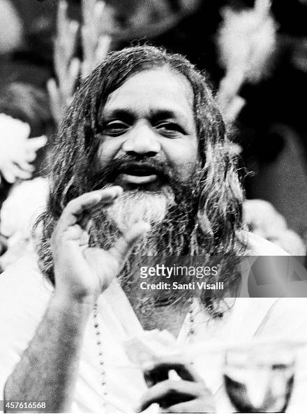 Maharishi Mahesh Yogi on January 18, 1968 in New York, New York. News ...