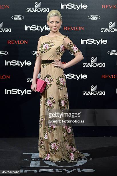 Miriam Giovanelli attends the InStyle Magazine 10th anniversary party at Gran Melia Fenix Hotel on October 21, 2014 in Madrid, Spain.