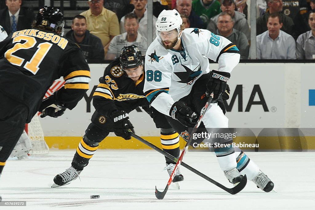 San Jose Sharks v Boston Bruins