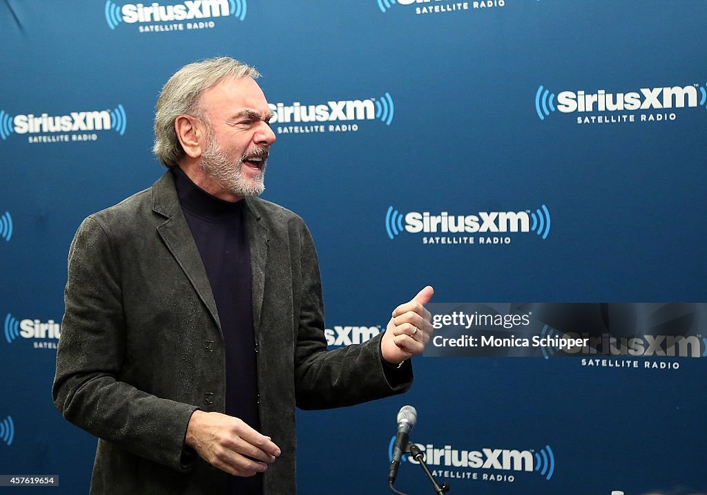 Celebrities Visit SiriusXM Studios - October 21, 2014