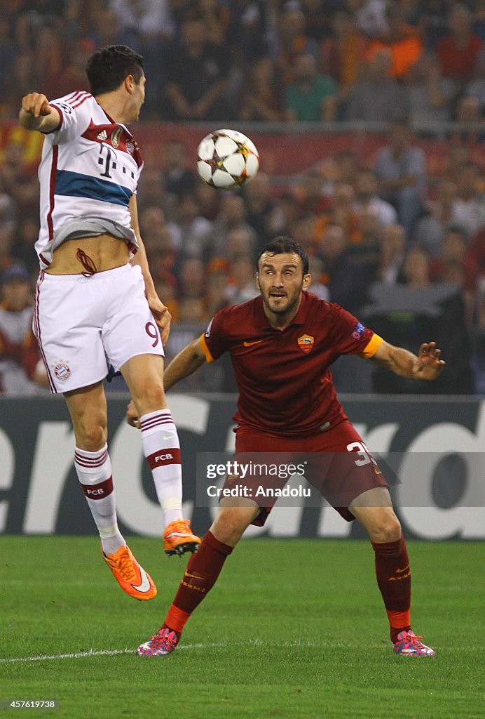 UEFA Champions League: AS Roma vs FC Bayern Munich