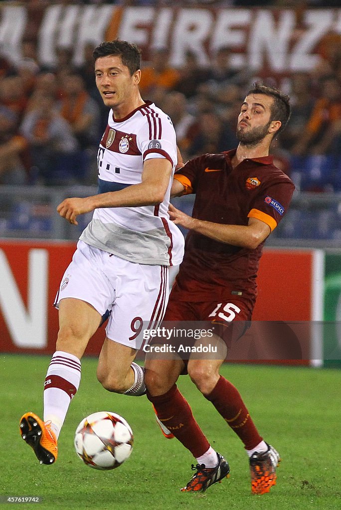 UEFA Champions League: AS Roma vs FC Bayern Munich