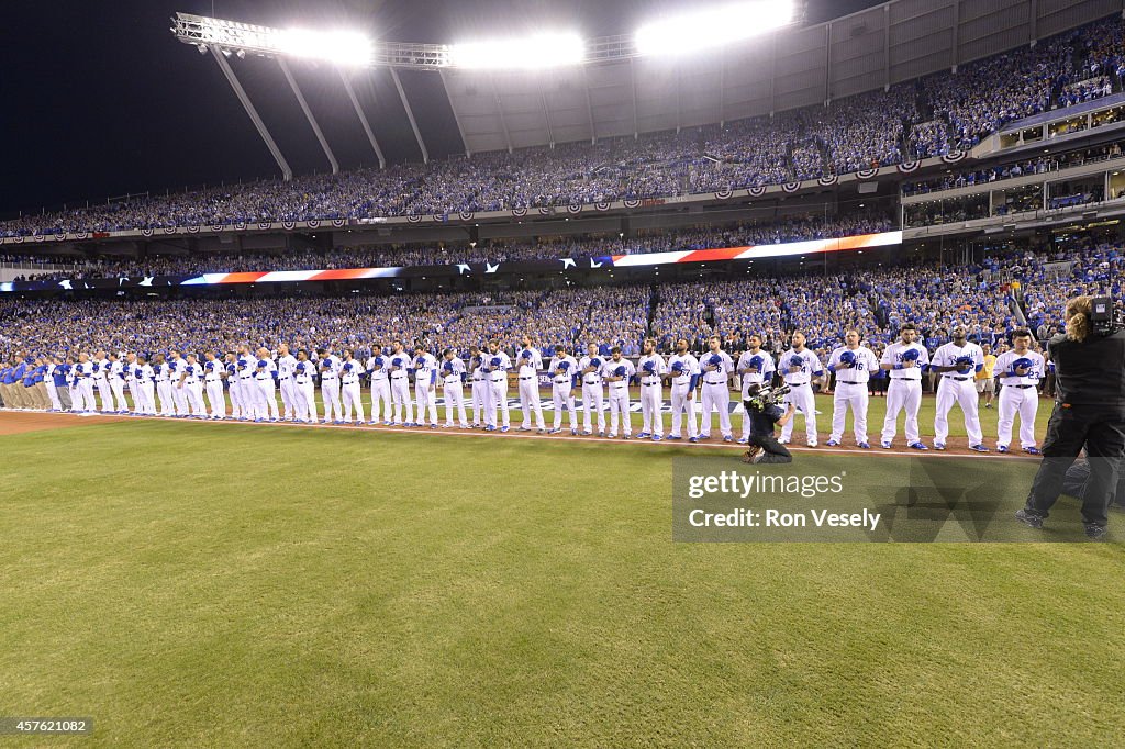 2014 World Series: Game 1 San Francisco Giants v. Kansas City Royals