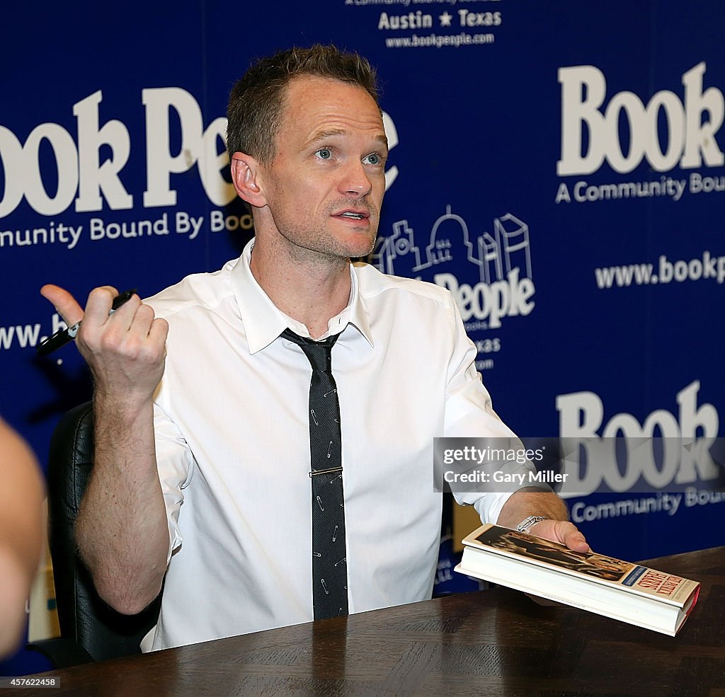 Neil Patrick Harris Signs Copies Of His Book "Choose Your Own Biography"