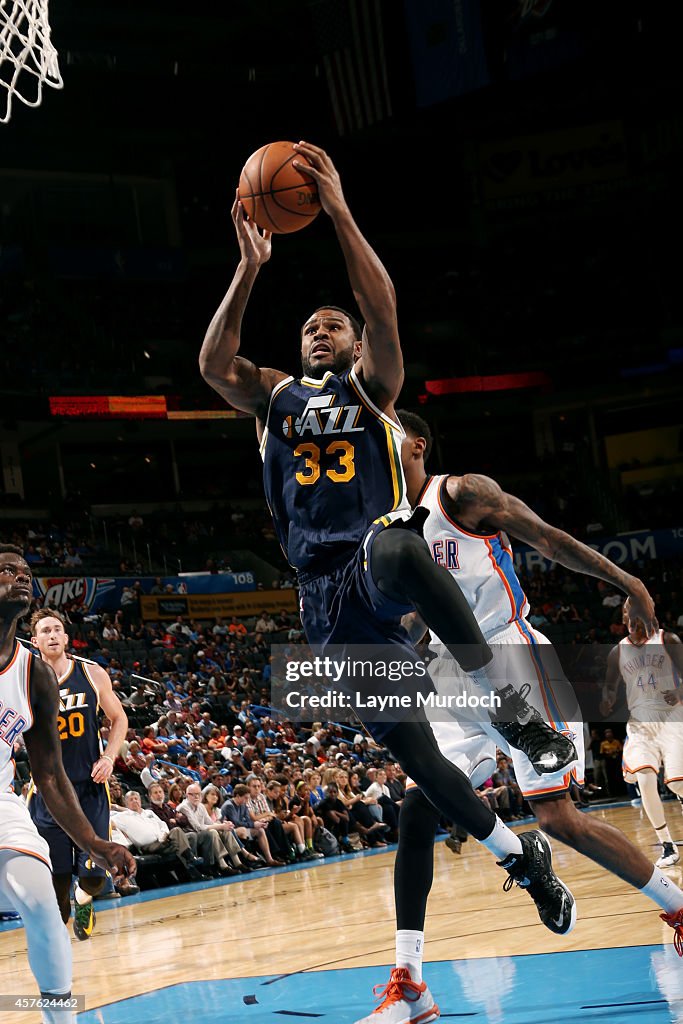 Utah Jazz v Oklahoma City Thunder