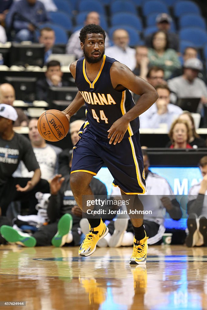 Indiana Pacers v Minnesota Timberwolves