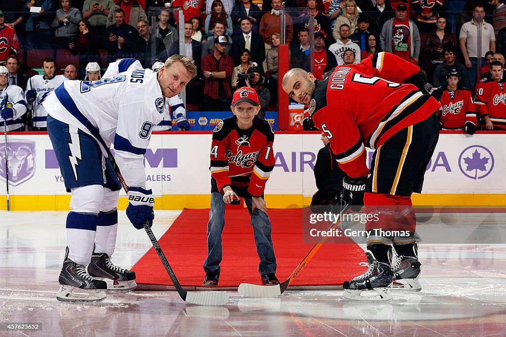 Tampa Bay Lightning v Calgary Flames