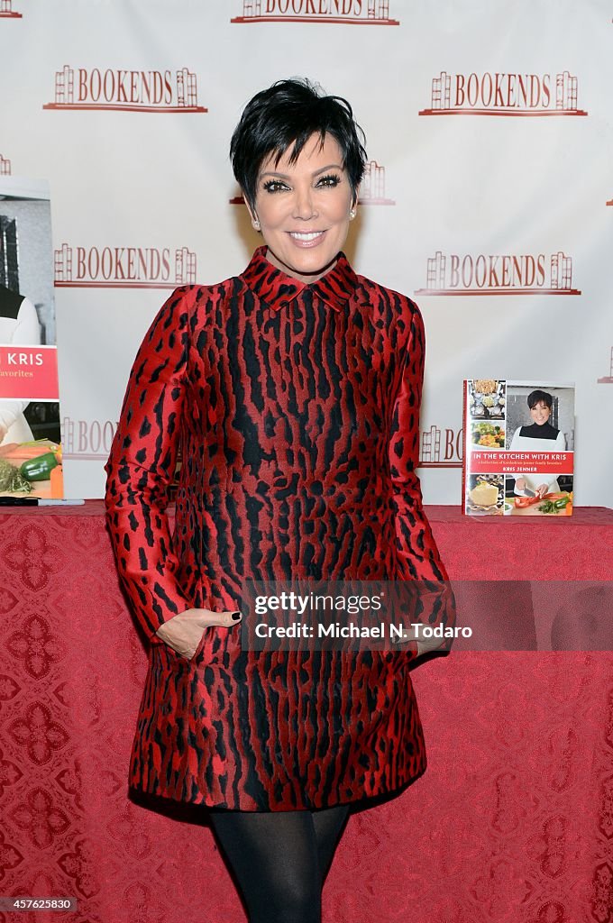 Kris Jenner Signs Copies Of Her Cookbook "In the Kitchen With Kris"