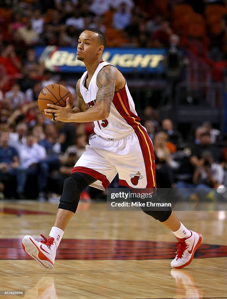 Houston Rockets v Miami Heat