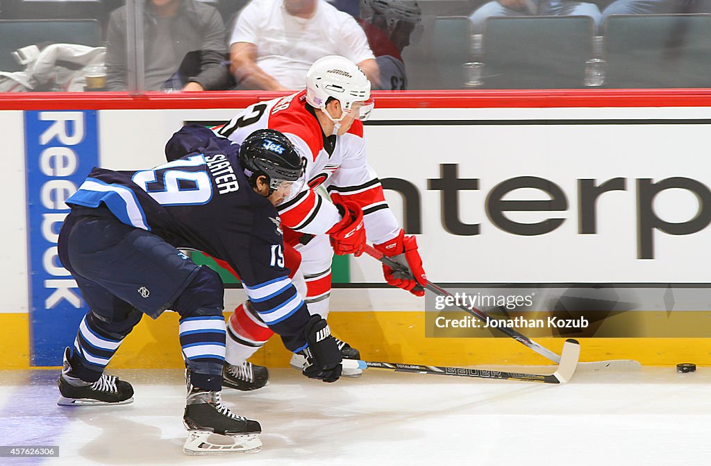 Carolina Hurricanes vs Winnipeg Jets