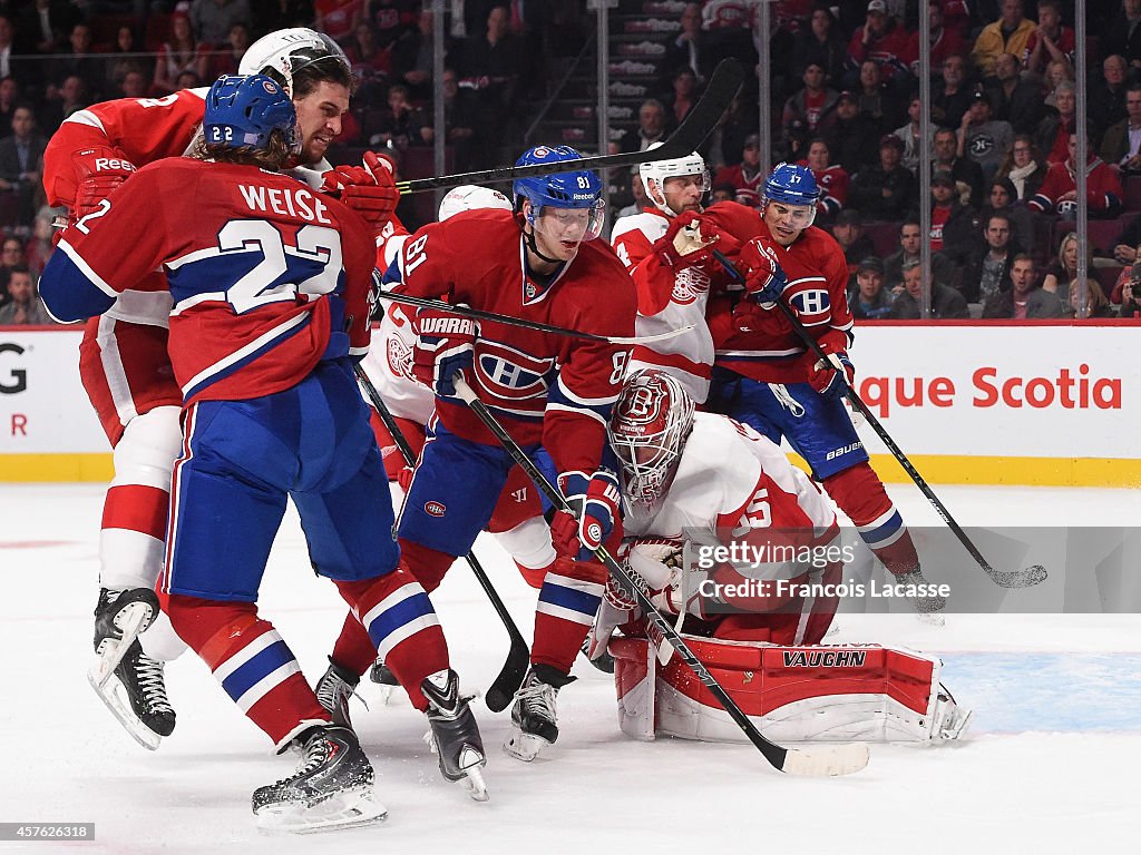 Detroit Red Wings v Montreal Canadiens