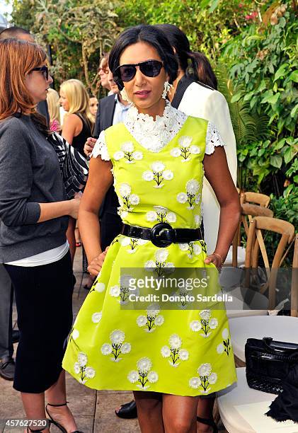 Designer Gelila Assefa attends the 2014 CFDA/Vogue Fashion Fund Event presented by thecorner.com and supported by Aveda, Lexus, and Maybelline New...