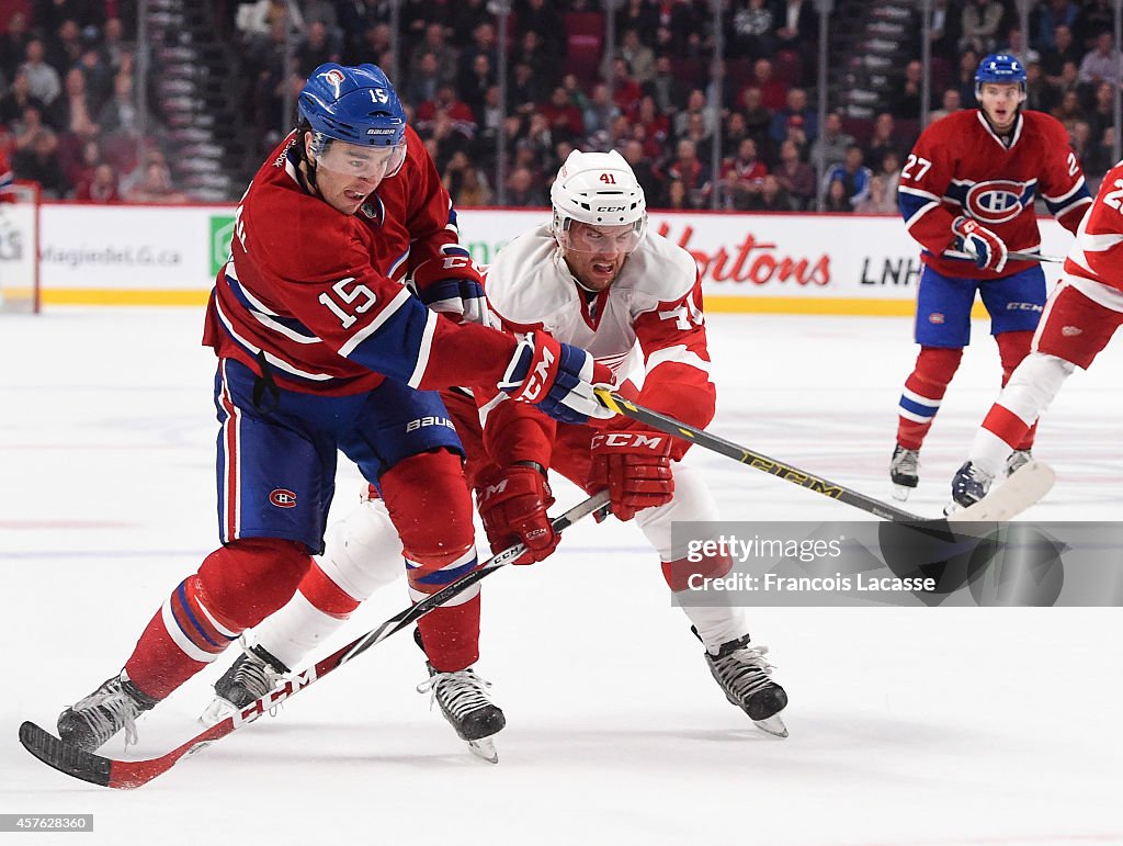 Detroit Red Wings v Montreal Canadiens