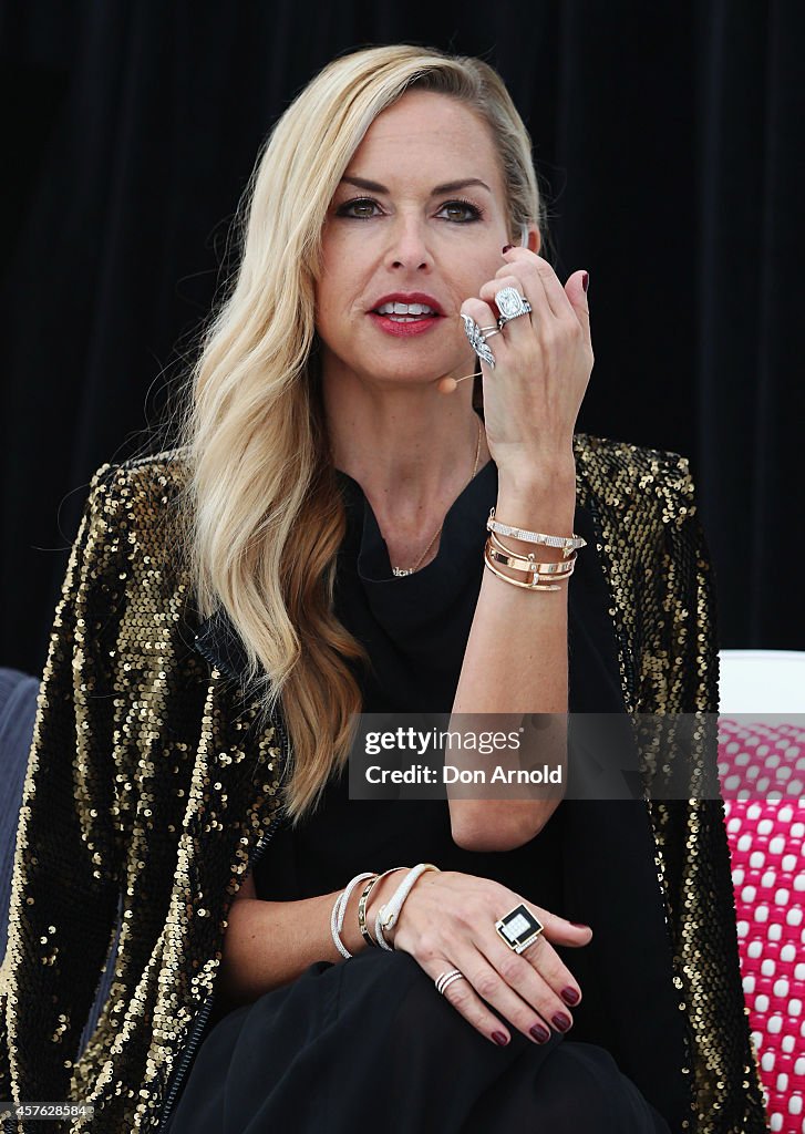 Rachel Zoe Attends "Business Chicks" High Tea