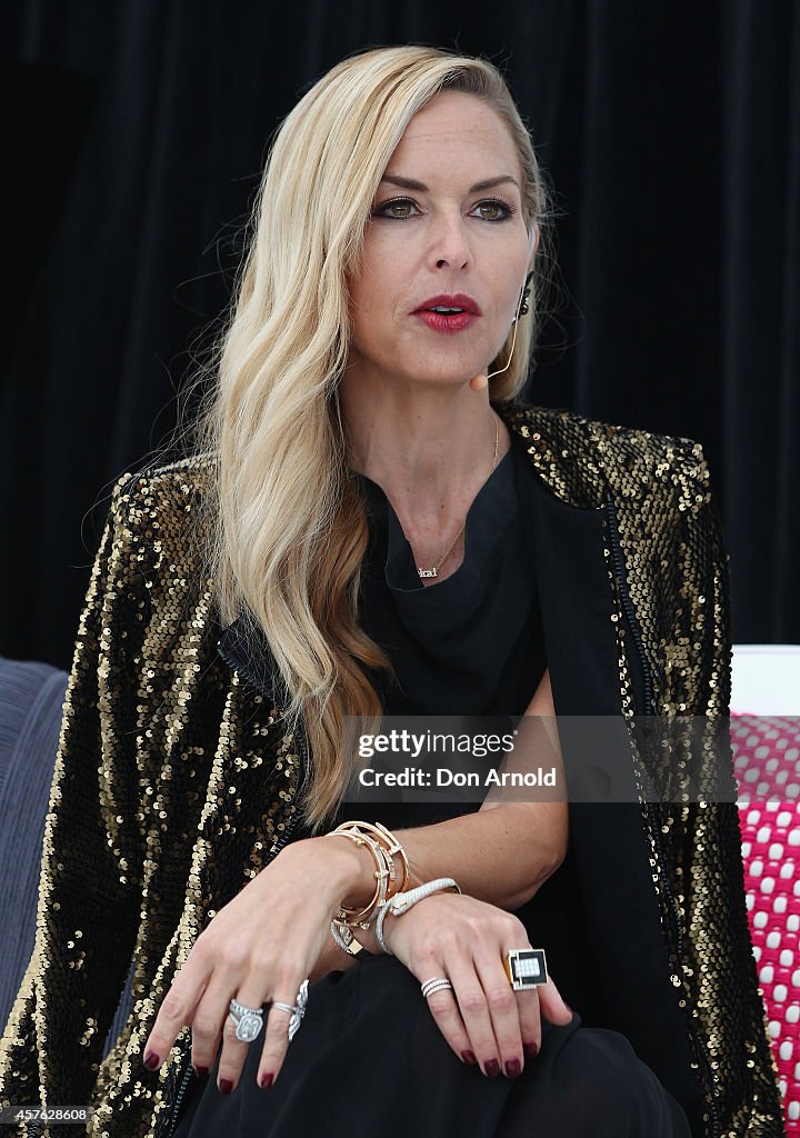 Rachel Zoe Attends "Business Chicks" High Tea