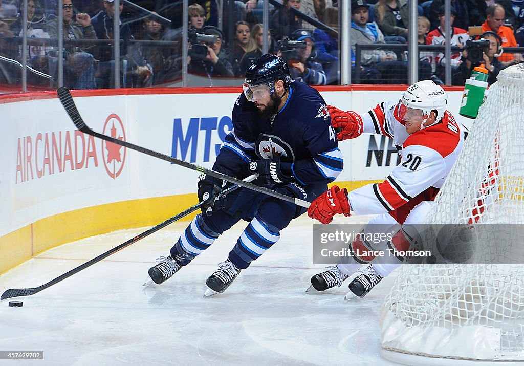 Carolina Hurricanes v Winnipeg Jets