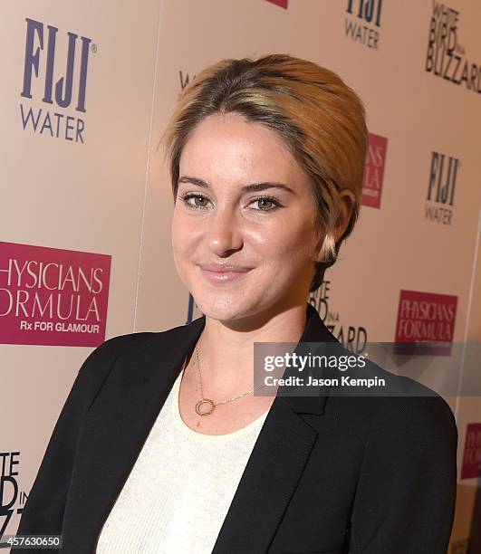 Actress Shailene Woodley attends the premiere of "White Bird In A Blizzard" at ArcLight Hollywood on October 21, 2014 in Hollywood, California.