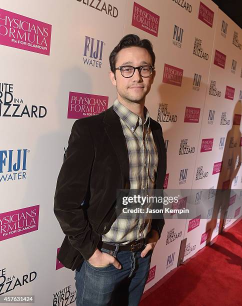 Actor Joseph Gordon-Levitt attends the premiere of "White Bird In A Blizzard" at ArcLight Hollywood on October 21, 2014 in Hollywood, California.