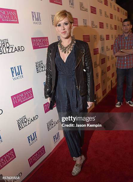 Actress Molly Ringwald attends the premiere of "White Bird In A Blizzard" at ArcLight Hollywood on October 21, 2014 in Hollywood, California.