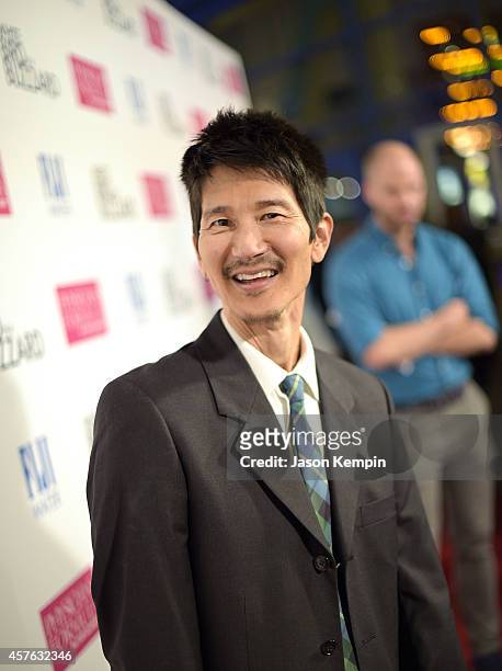 Writer/Director Gregg Araki attends the premiere of "White Bird In A Blizzard" at ArcLight Hollywood on October 21, 2014 in Hollywood, California.