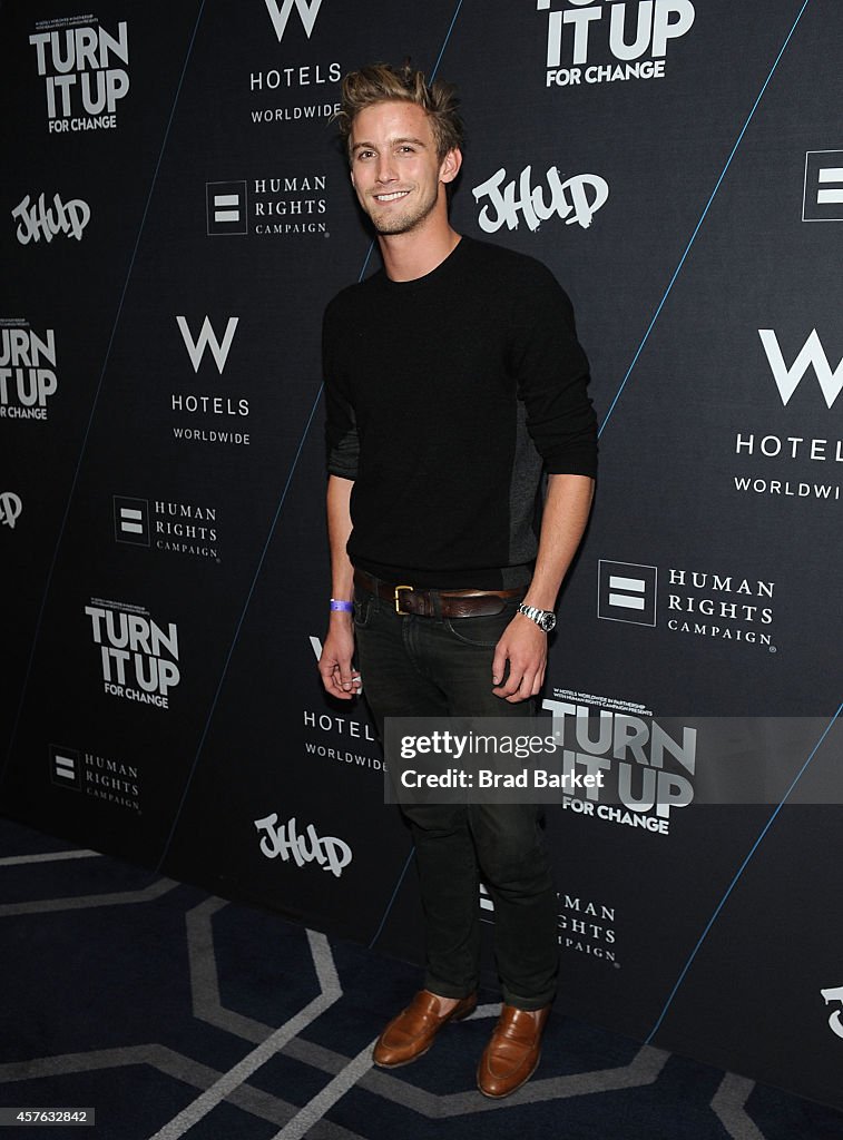 W Hotels "TURN IT UP FOR CHANGE" Ball