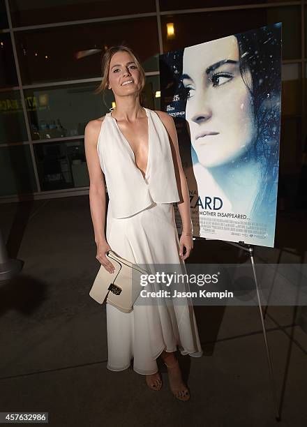 Actress Stana Katic attends the premiere of "White Bird In A Blizzard" at ArcLight Hollywood on October 21, 2014 in Hollywood, California.