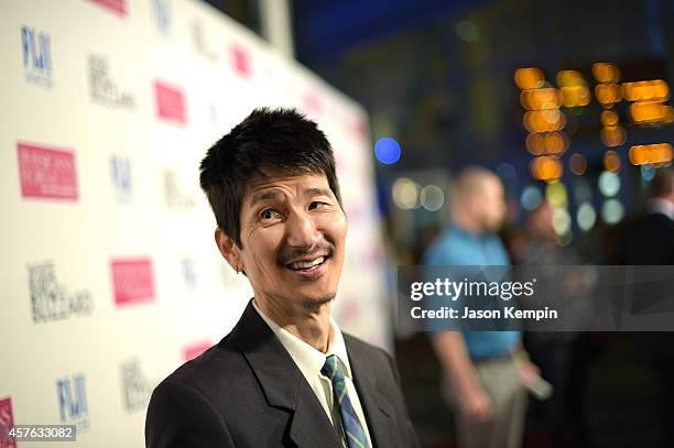 Writer/Director Gregg Araki attends the premiere of "White Bird In A Blizzard" at ArcLight Hollywood on October 21, 2014 in Hollywood, California.