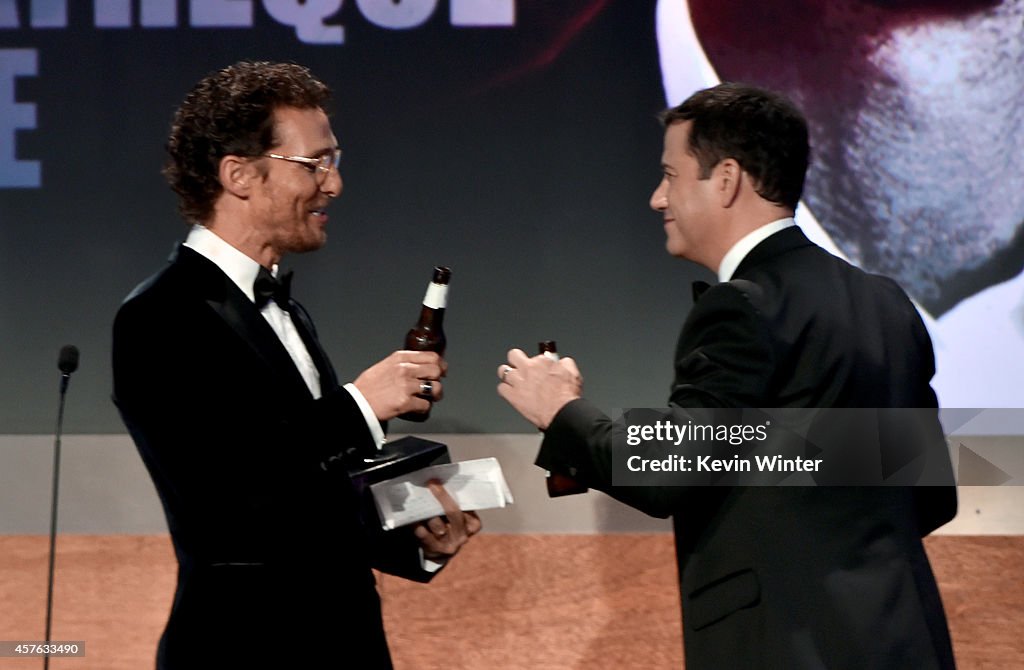 28th American Cinematheque Award Honoring Matthew McConaughey - Show