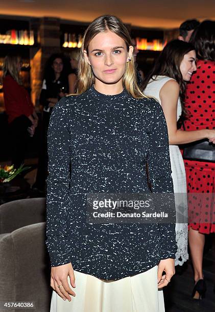 Actress Nathalie Love attends the CFDA/Vogue Fashion Fund evening dinner on October 21, 2014 in Los Angeles, California.