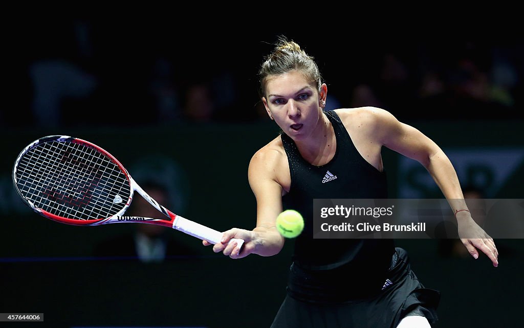 BNP Paribas WTA Finals: Singapore 2014 - Day Three