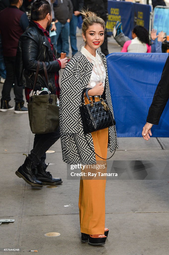 Celebrity Sightings In New York City - October 21, 2014